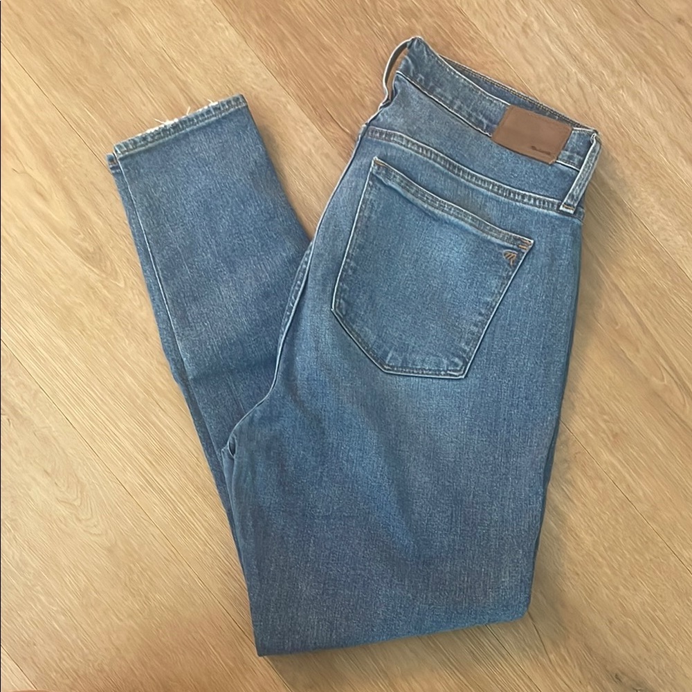Madewell Faded Indigo Skinny Jeans